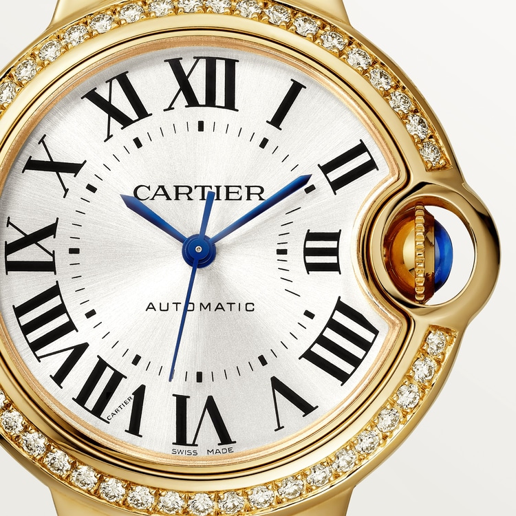 BALLON BLEU Diamond Yellow Gold 33mm - LITELUX