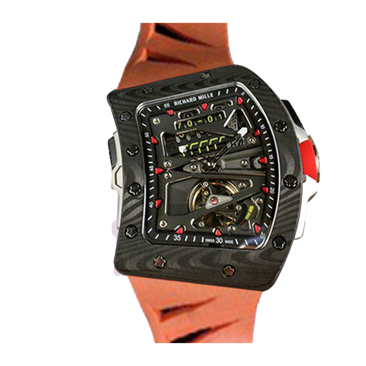 Richard Mille RM57-01 RM57-01-003 Around 50 40mm Men Silver Dragon and Phoenix Dial - LITELUX