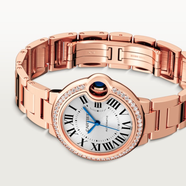BALLON BLEU Diamond Rose Gold 33mm - LITELUX