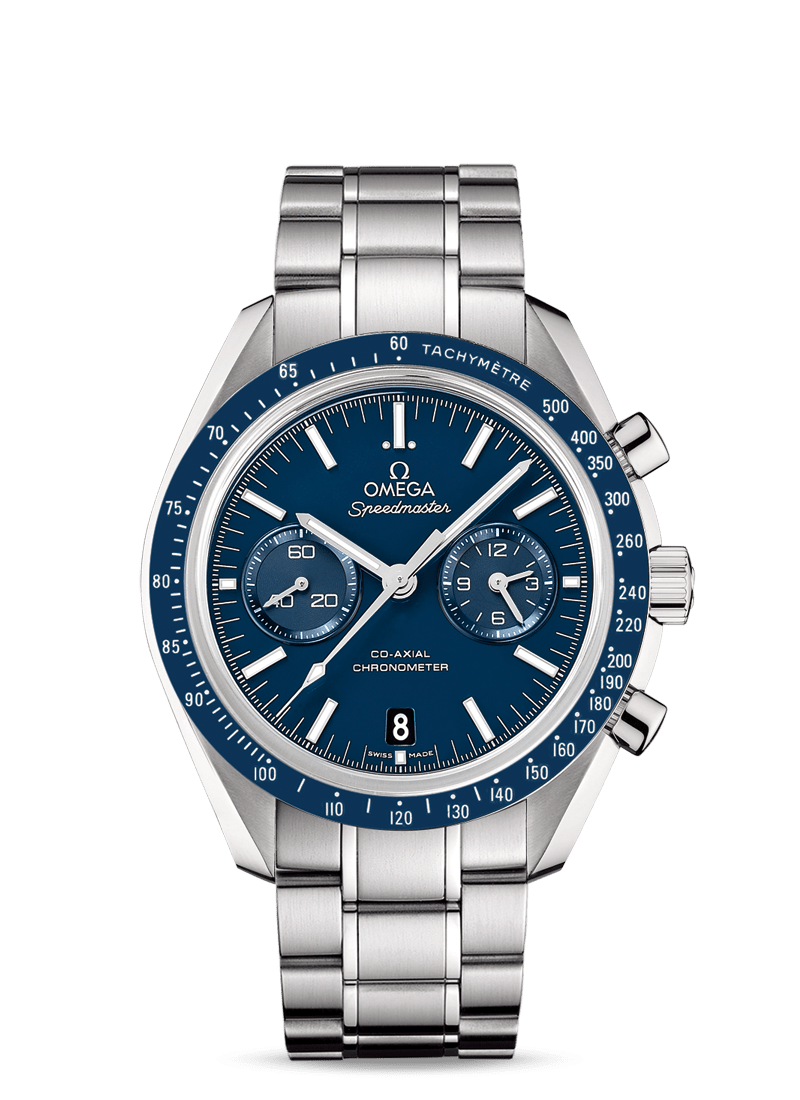 Speedmaster TWO COUNTERS Titanium Blue 44.25mm - LITELUX