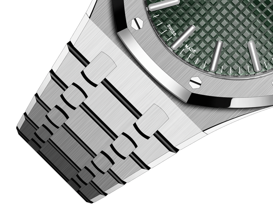 ROYAL OAK Khaki Green Dial 41mm - LITELUX