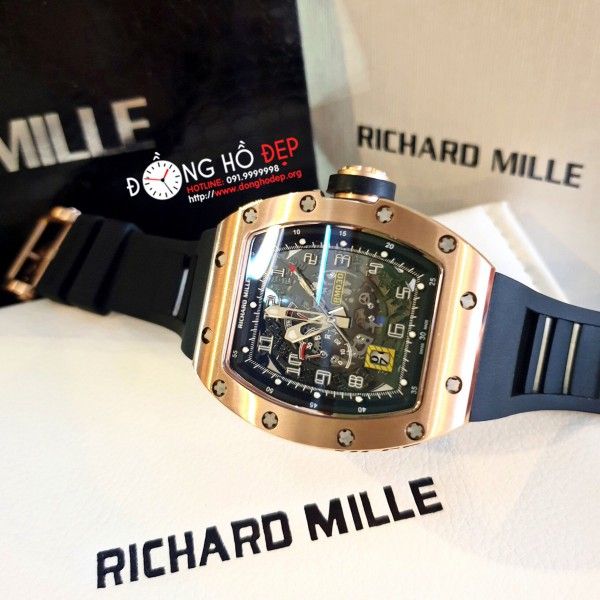 Richard Mille Rm 30 Automatic With Declutchable Rotor Rose Gold - LITELUX