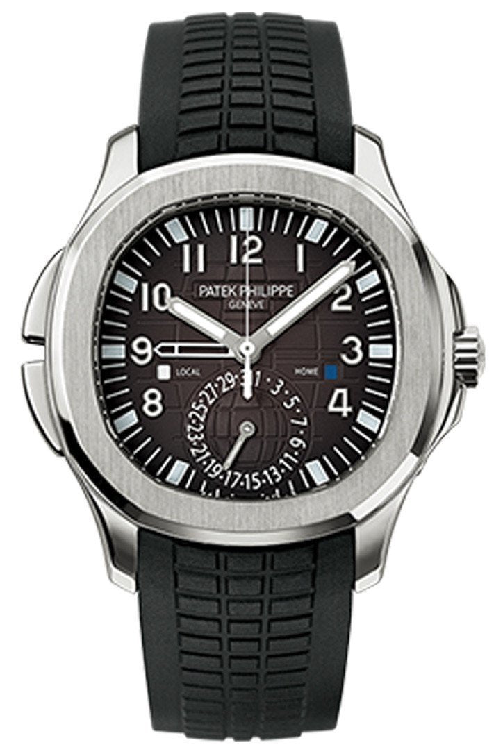 Aquanaut 5164A-001 Dual Time Black Dial 40mm - LITELUX