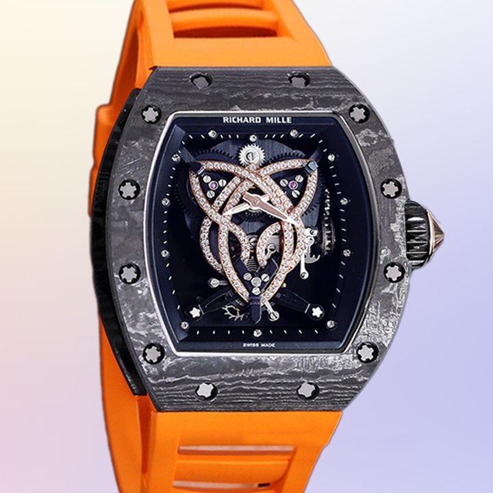 Richard Mille RM011 RM011-019 Around 45mm Men Transparent Dial - LITELUX