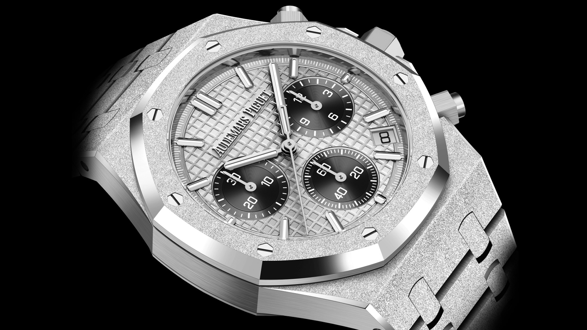 ROYAL OAK FROSTED CHRONOGRAPH Grey Dial 41 mm - LITELUX