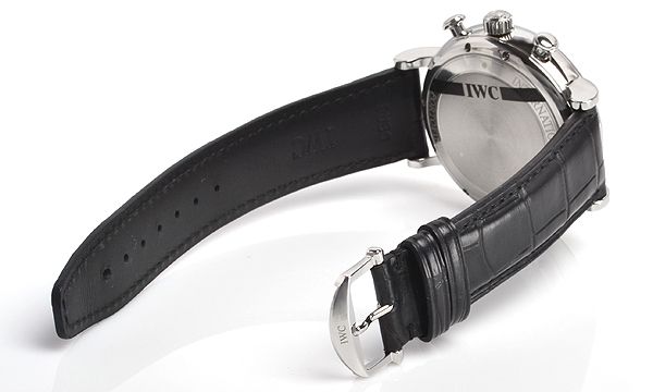 IW391008 IWC Portofino Chronograph Automatic Mens Black Watch - LITELUX