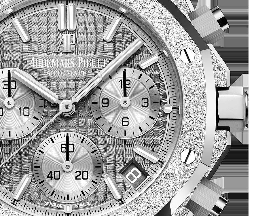 ROYAL OAK FROSTED GOLD CHRONOGRAPH Grey Dial 41mm - LITELUX