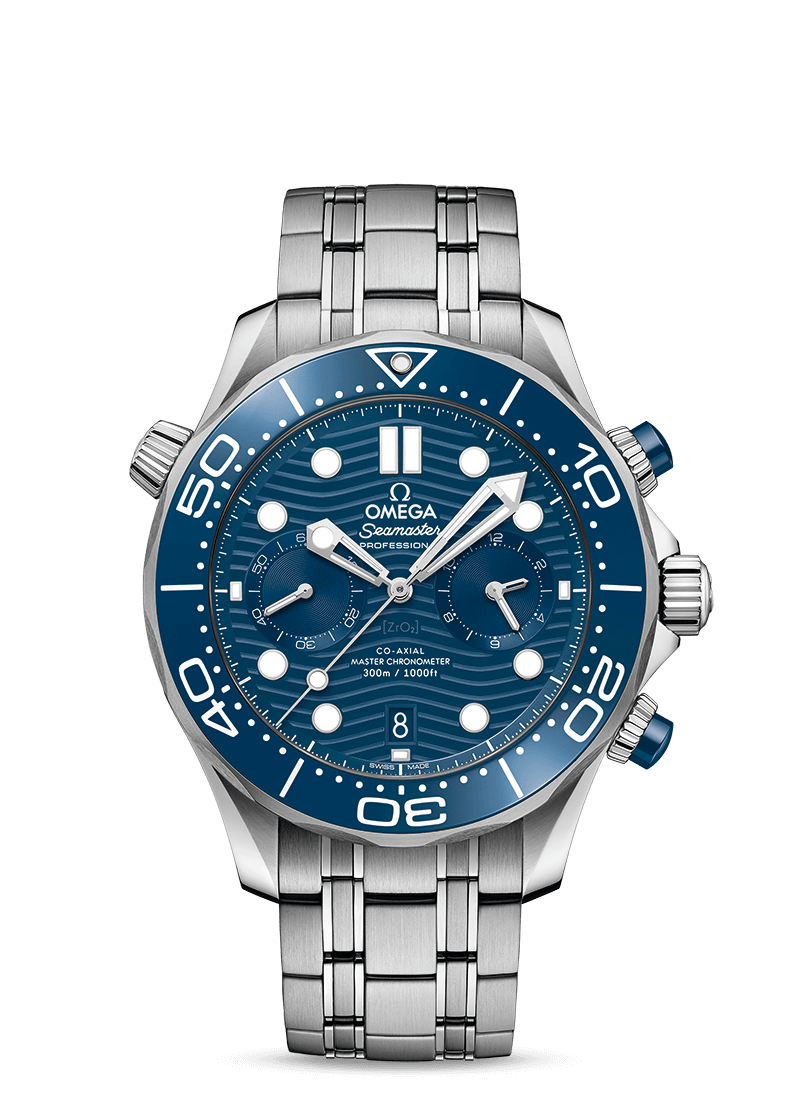 Seamaster Diver 300m CHRONOGRAPH Blue 44mm - LITELUX