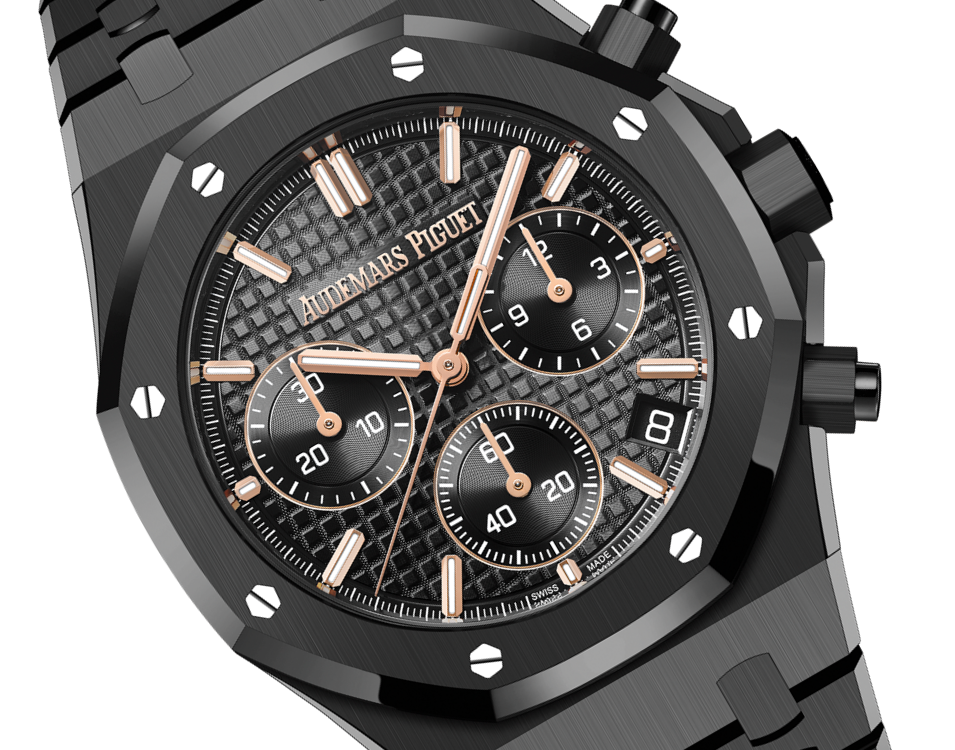 ROYAL OAK Black Ceramic CHRONOGRAPH 41mm - LITELUX
