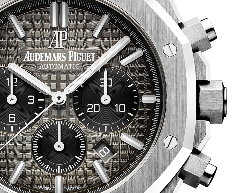 ROYAL OAK Smoked light brown dial CHRONOGRAPH 41mm - LITELUX