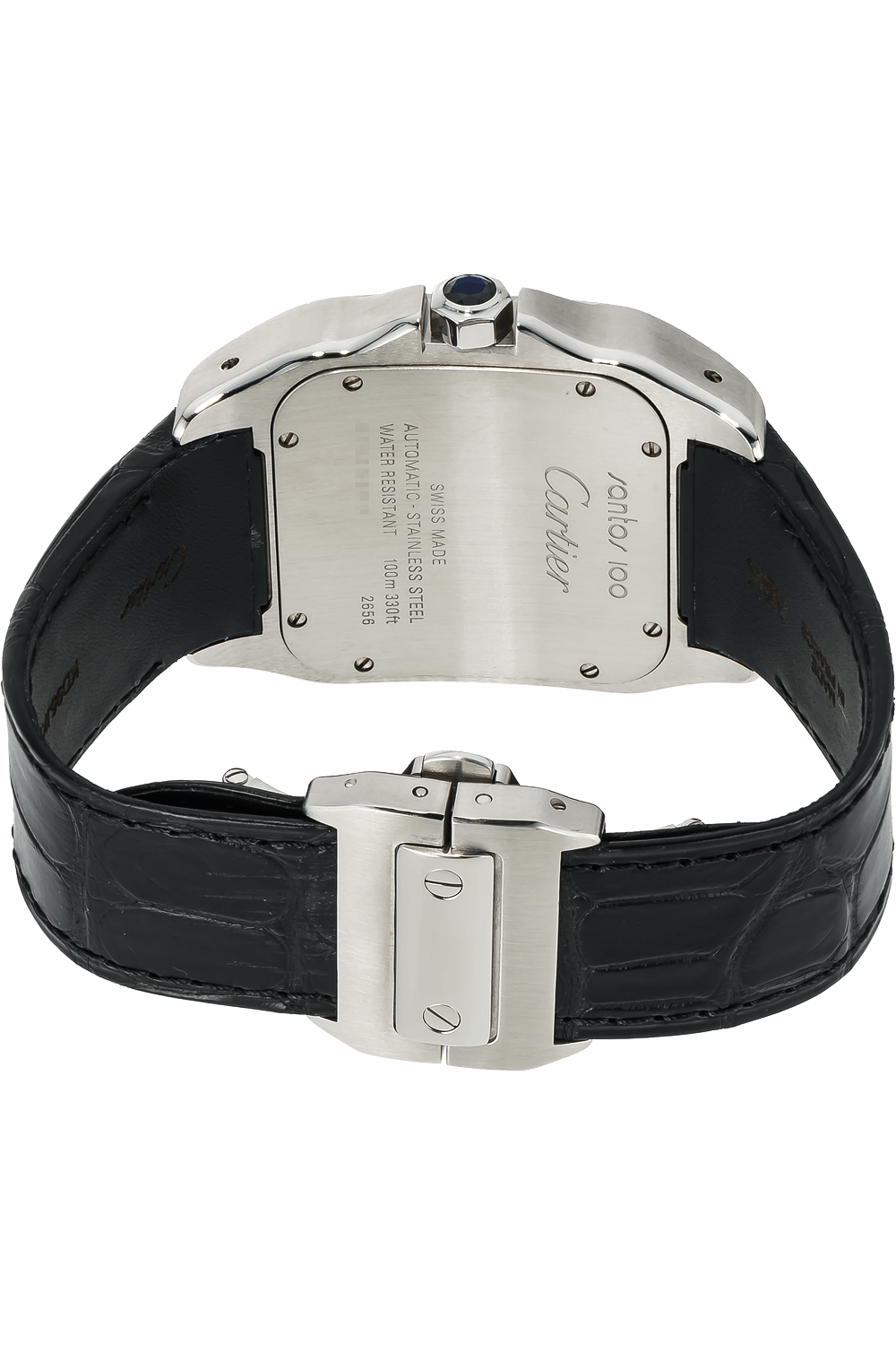 SANTOS 100 Silver Gray 38mm - LITELUX