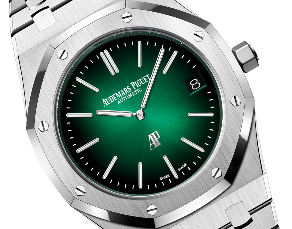 ROYAL OAK “JUMBO” Smoked Green Dial 39mm - LITELUX