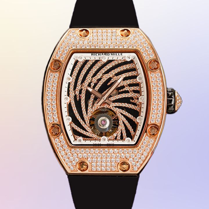 Richard Mille RM51-02 Ladies RM51-02-012 Around 4840mm Diamond Paved Dial Mechanical - LITELUX