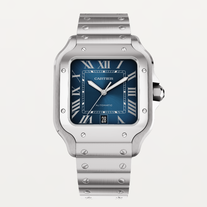 SANTOS BLUE 39.8mm - LITELUX