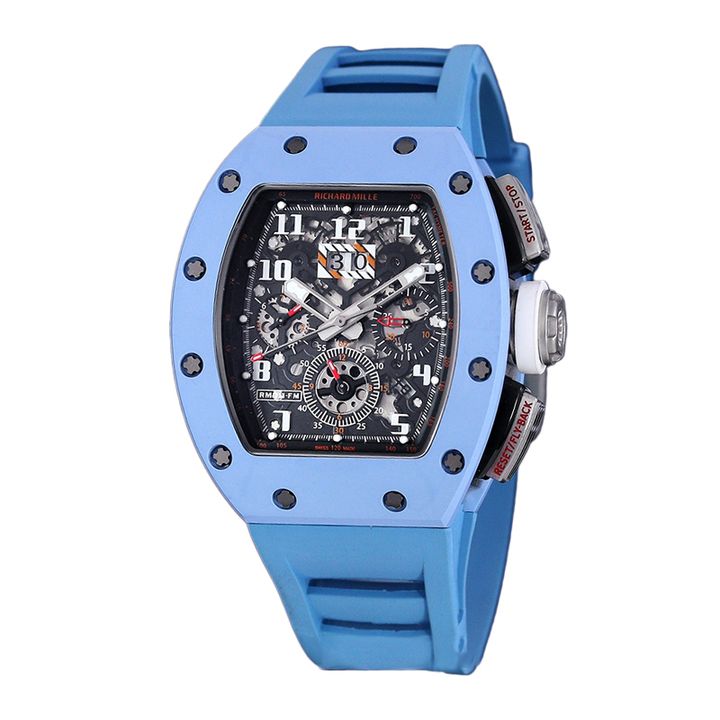 Richard Mille RM 010 Men 50 42mm RM 010-014 Automatic Transparent Dial - LITELUX