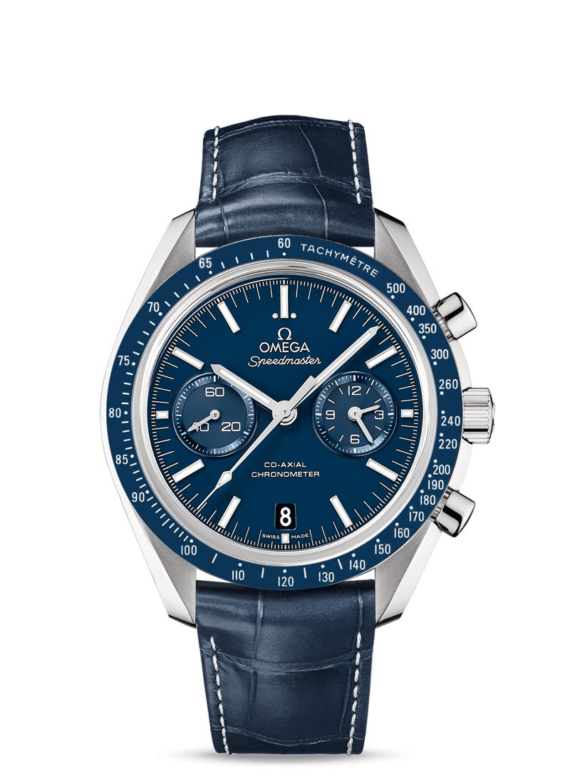Speedmaster TWO COUNTERS Titanium Blue 44.25mm - LITELUX