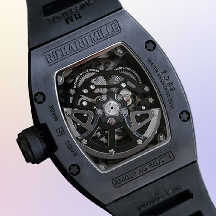 Richard Mille RM52-02 RM52-02-013 Men Around 43mm Rose Gold-tone - LITELUX