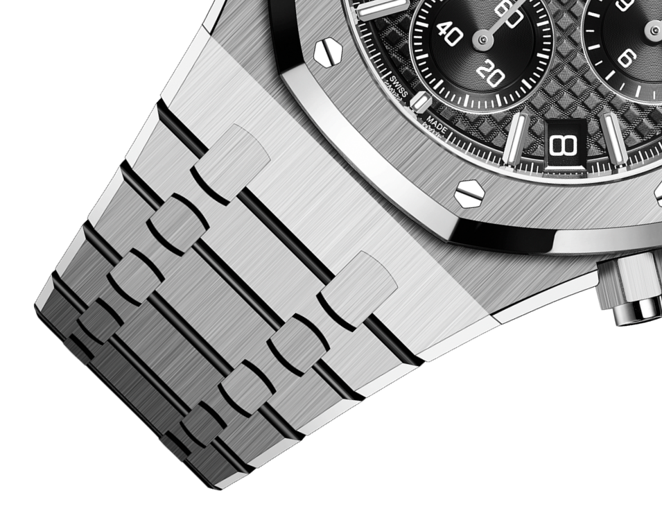 ROYAL OAK Black Dial CHRONOGRAPH 41mm - LITELUX