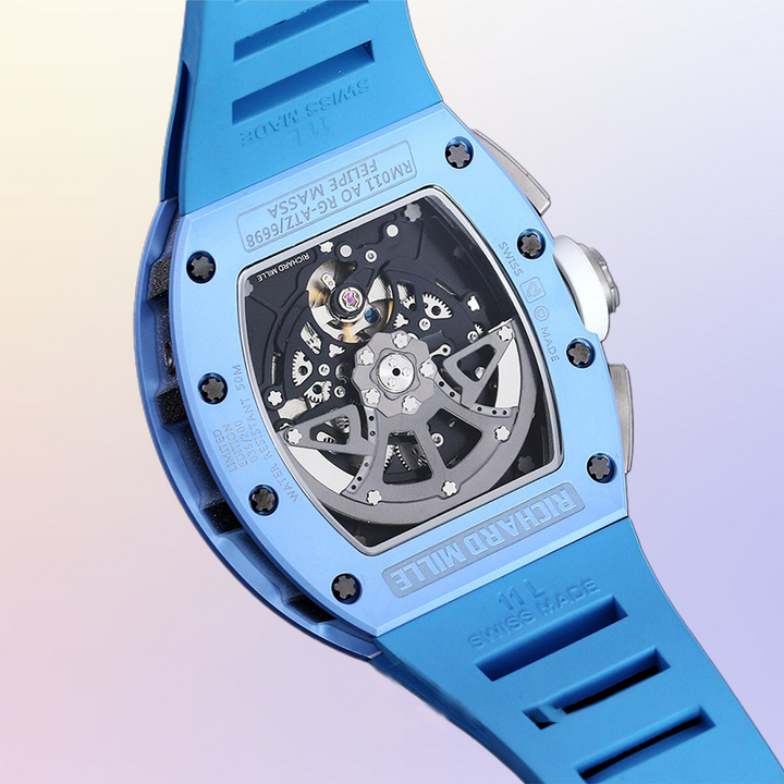 Richard Mille RM 010 Men 50 42mm RM 010-014 Automatic Transparent Dial - LITELUX