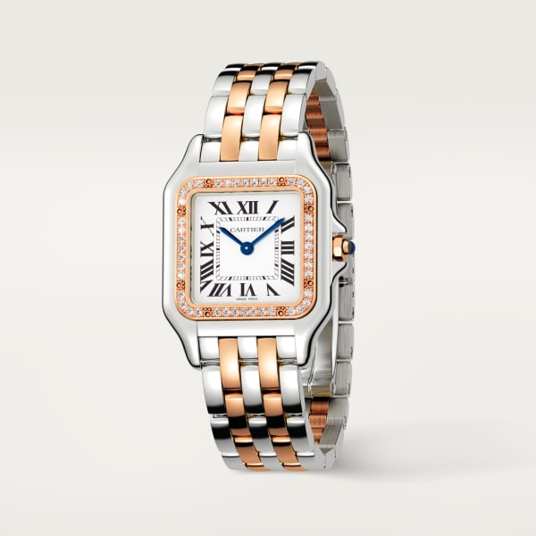 PANTHERE Rose Gold Mix Diamond 30mm - LITELUX
