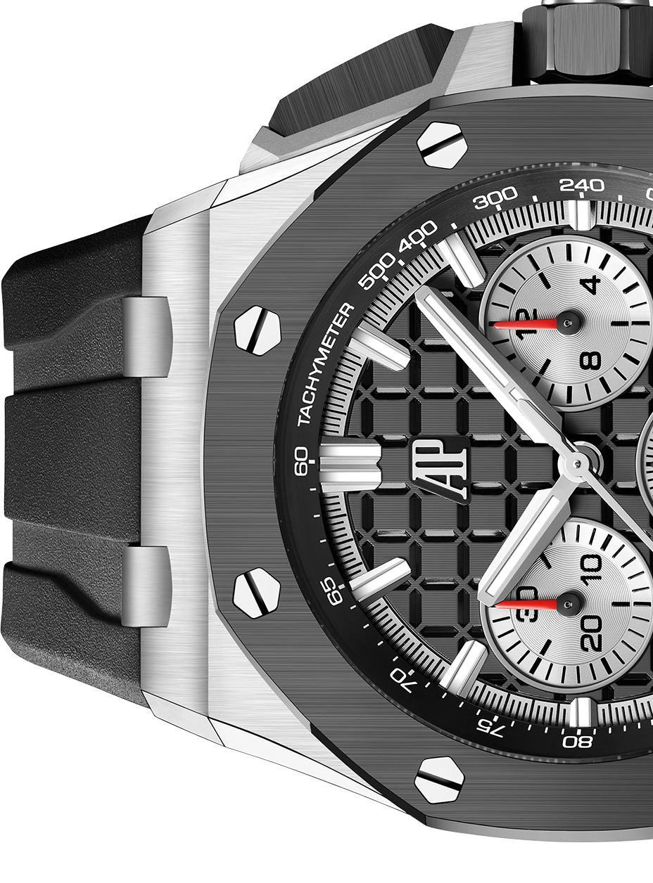 OFFSHORE Black Dial CHRONOGRAPH 43mm - LITELUX