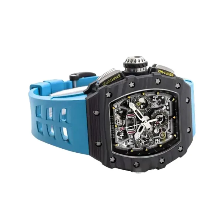 Richard Mille 011-03 Blue Strap - LITELUX