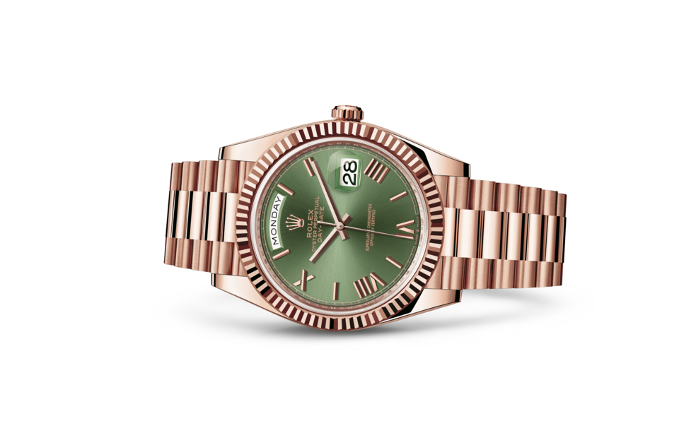 Rolex Day-Date President 40mm 18ct Everose Gold 228235-0025 Unworn - LITELUX