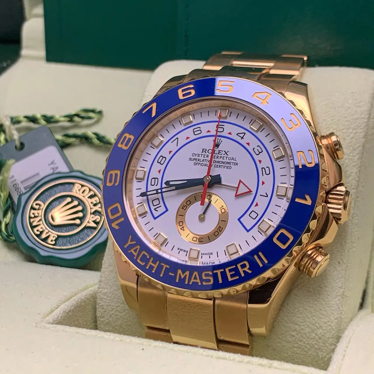 Rolex Yacht-Master II Yellow Gold 44mm 116688-0002 Unworn - LITELUX