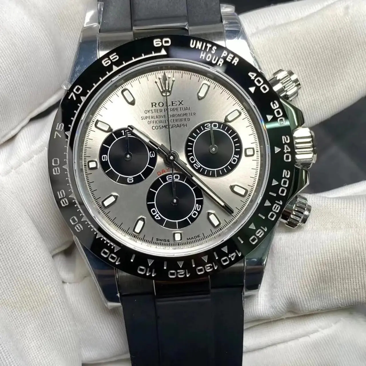 Rolex Oyster Perpetual Cosmograph Daytona 18K White Gold M116519ln - LITELUX