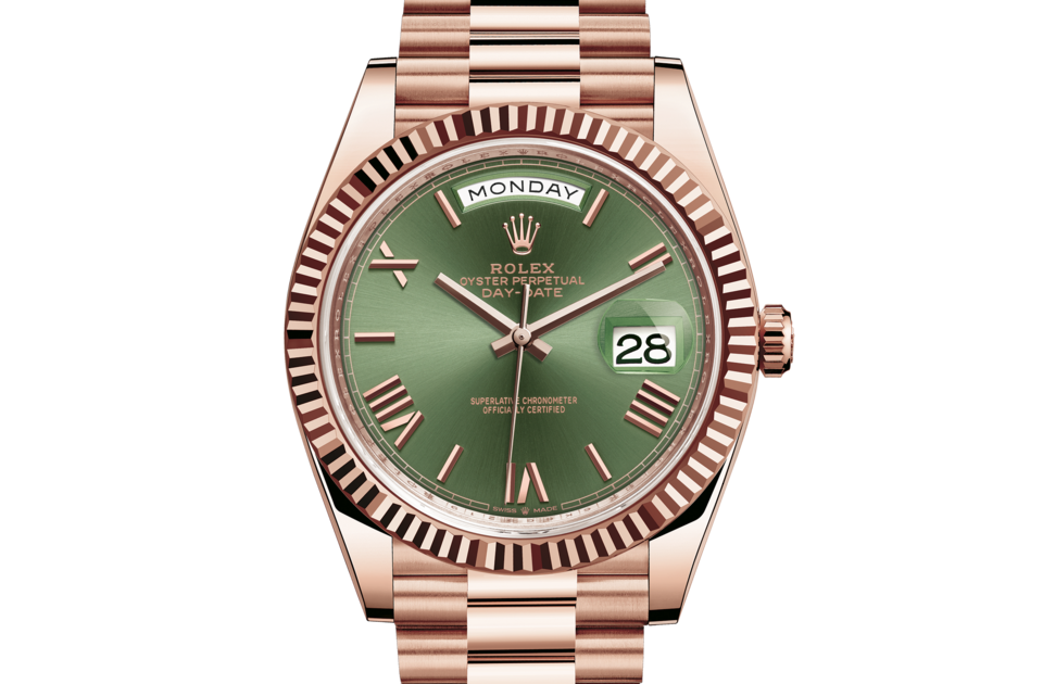 Rolex Day-Date President 40mm 18ct Everose Gold 228235-0025 Unworn - LITELUX