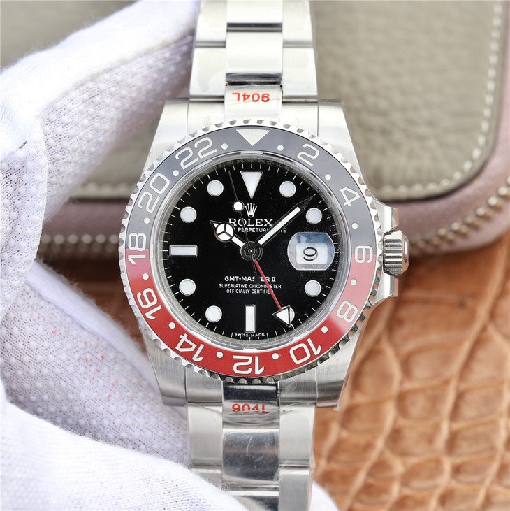 GMT Master 2 Silver Coke 40mm - LITELUX