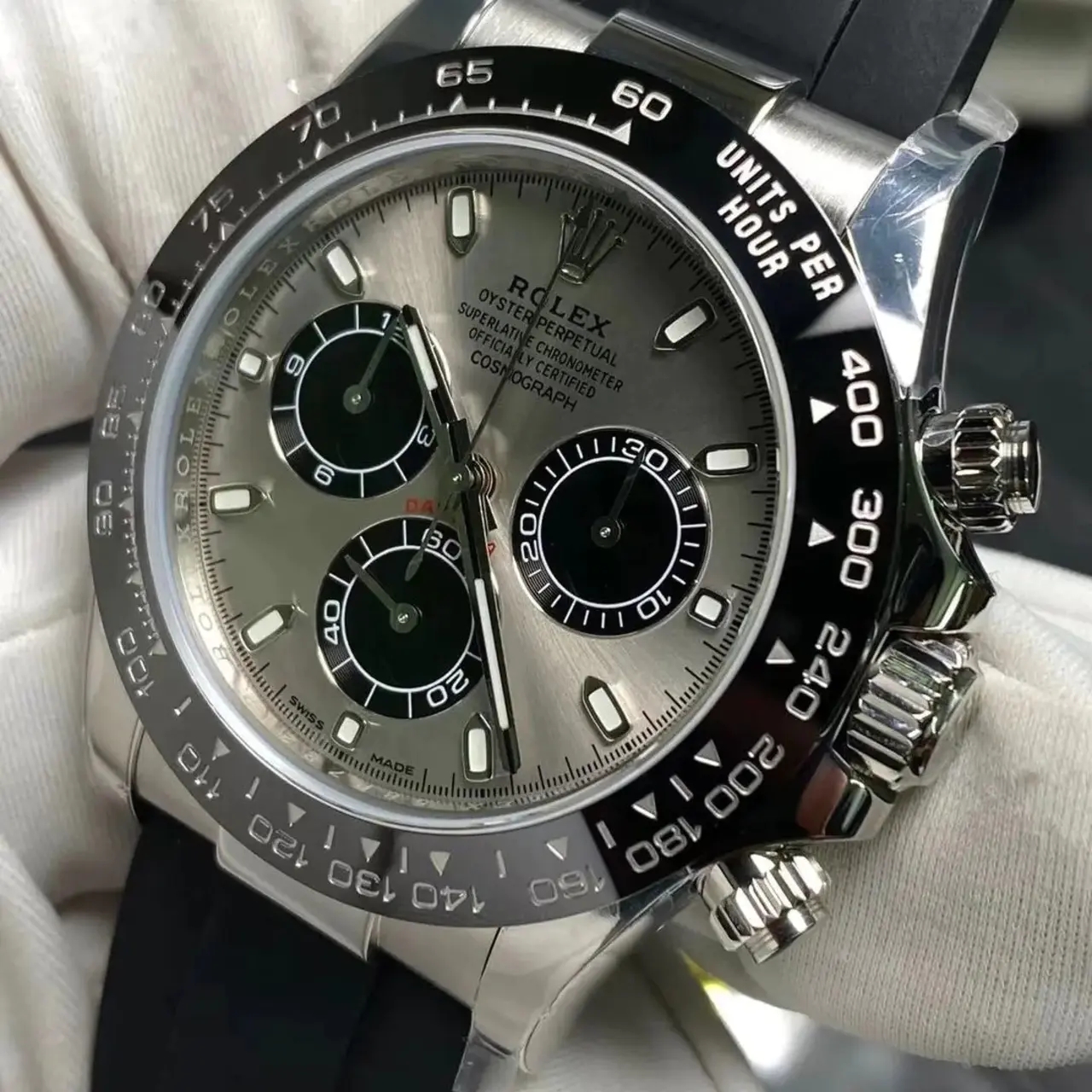 Rolex Oyster Perpetual Cosmograph Daytona 18K White Gold M116519ln - LITELUX