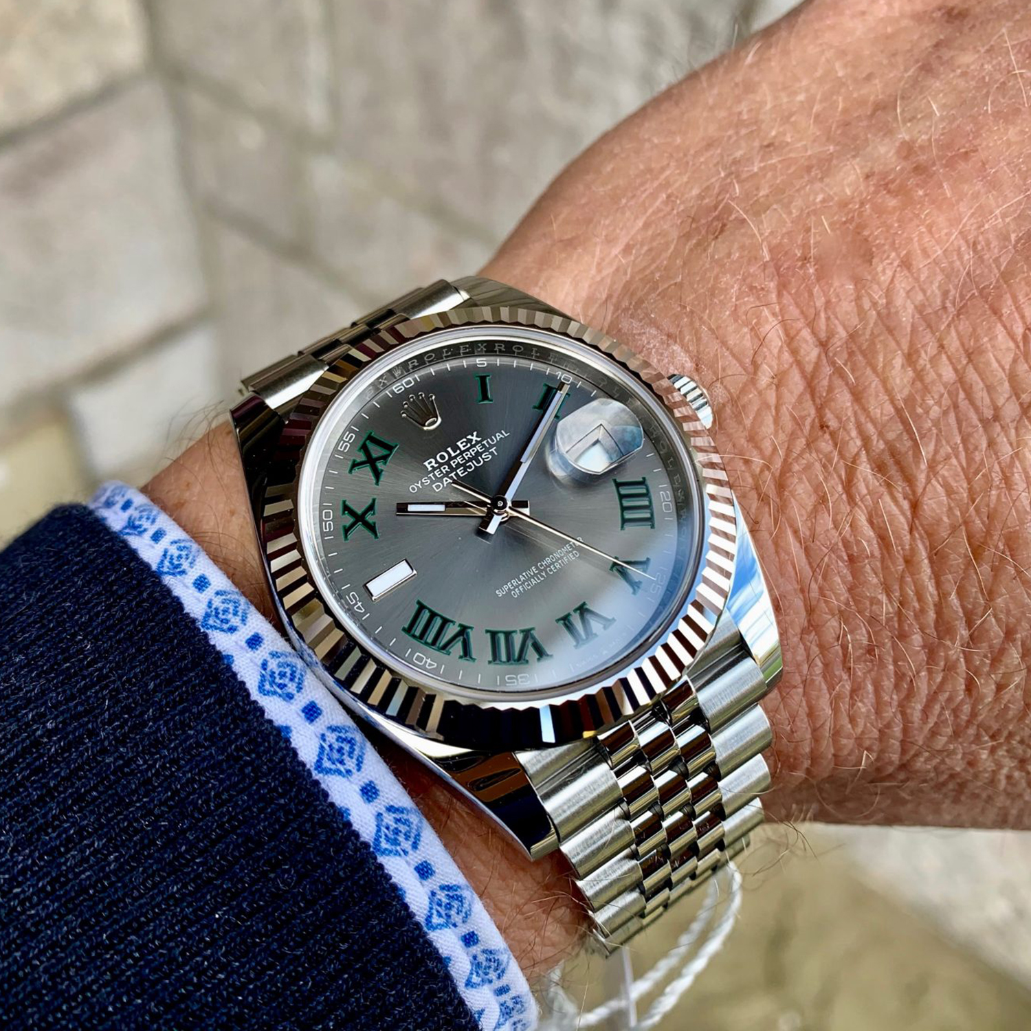 Rolex Datejust 41 Oystersteel and yellow gold Wimbledon - M126333-0020/126333-0019 Brand Unworn - LITELUX
