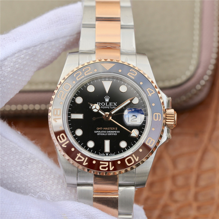 GMT Master 2 Rose Gold Multicolor Selection 40mm - LITELUX
