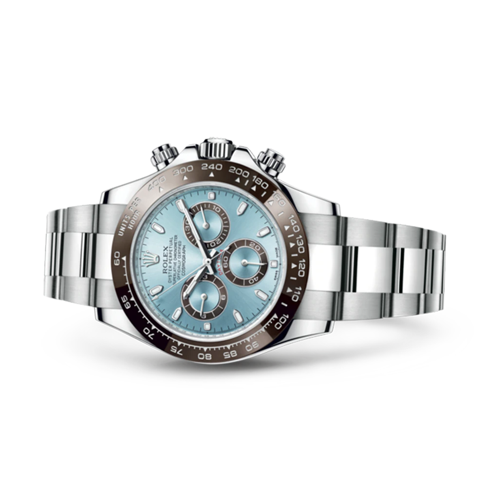 Rolex Cosmograph Daytona 40mm Platinum Ice-Blue Dial m116506 Series - LITELUX