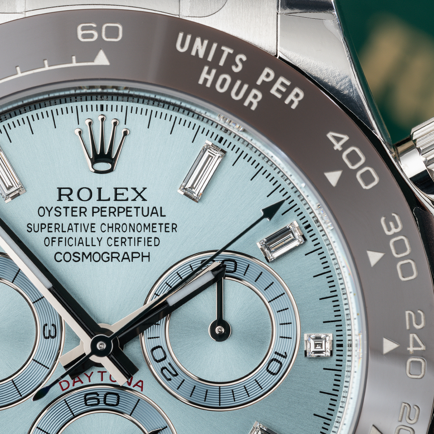 Rolex Cosmograph Daytona 40mm Platinum Ice-Blue Dial m116506-0002 Unworn - LITELUX