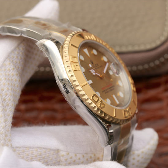 Yacht-Master 1 Goldmix ( Gold & Blue Dial ) Stainless Steel 40mm - LITELUX