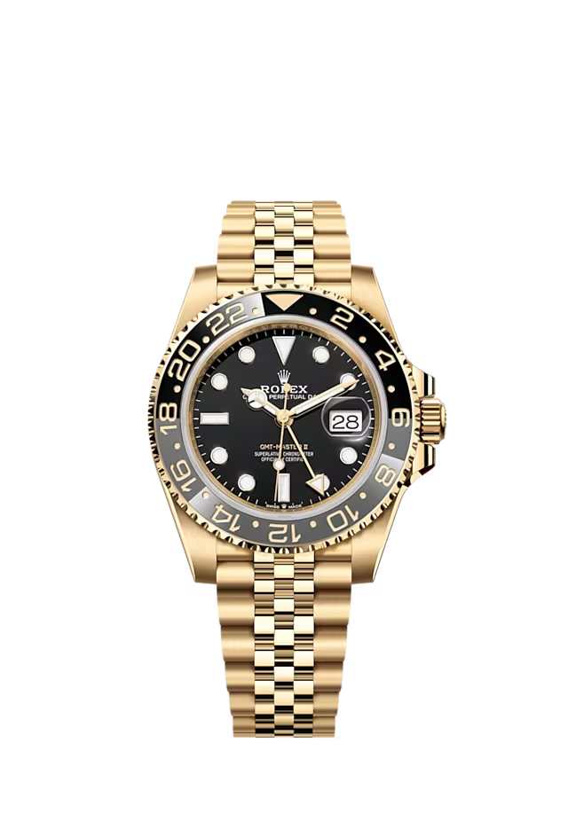 Rolex GMT-Master II NEW RELEASE 2023 Jubilee 18ct Yellow Gold 126718GRNR-0001 - LITELUX