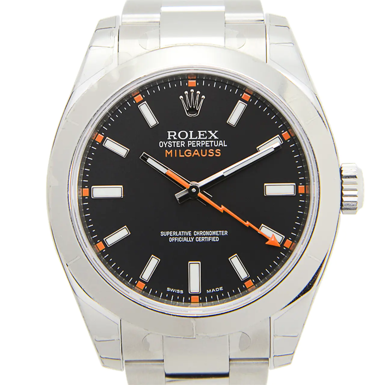 Rolex Oyster Perpetual Milgauss 40 116400gv Series - LITELUX