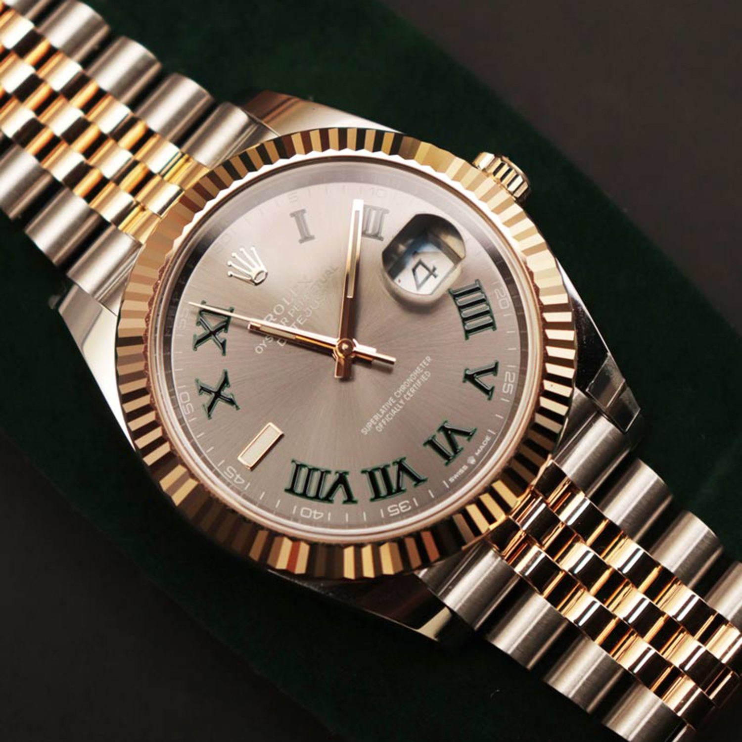 Rolex Datejust 41 Oystersteel and yellow gold Wimbledon - M126333-0020/126333-0019 Brand Unworn - LITELUX