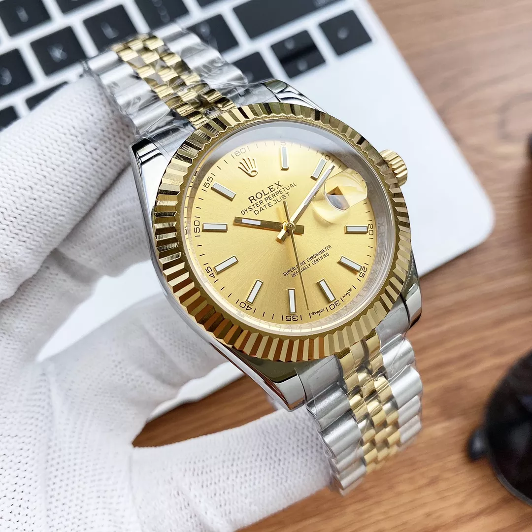 Datejust II ( Silver & Goldmix ) 41mm - LITELUX