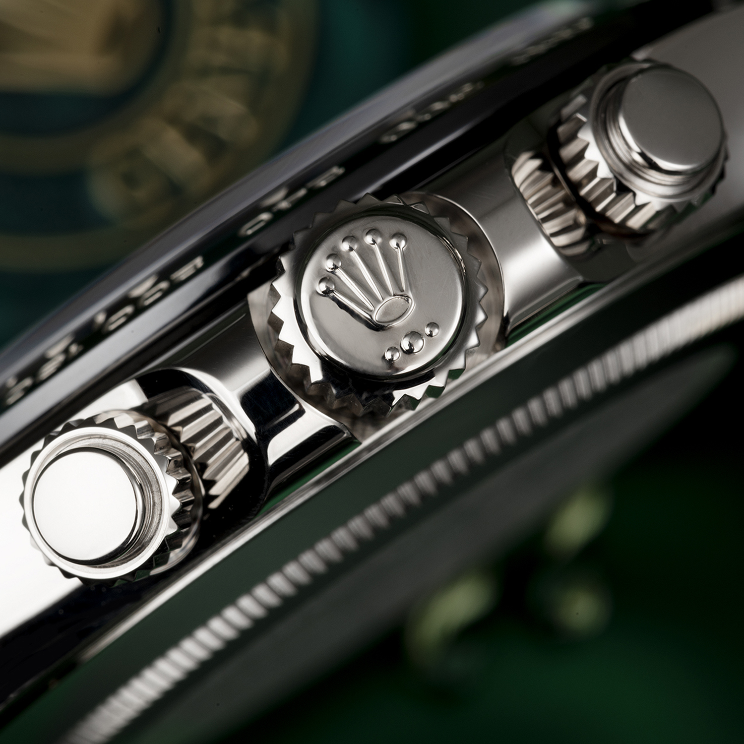 Rolex Daytona White Gold Black Dial Oysterflex Strap 116519LN-0025 Unworn - LITELUX