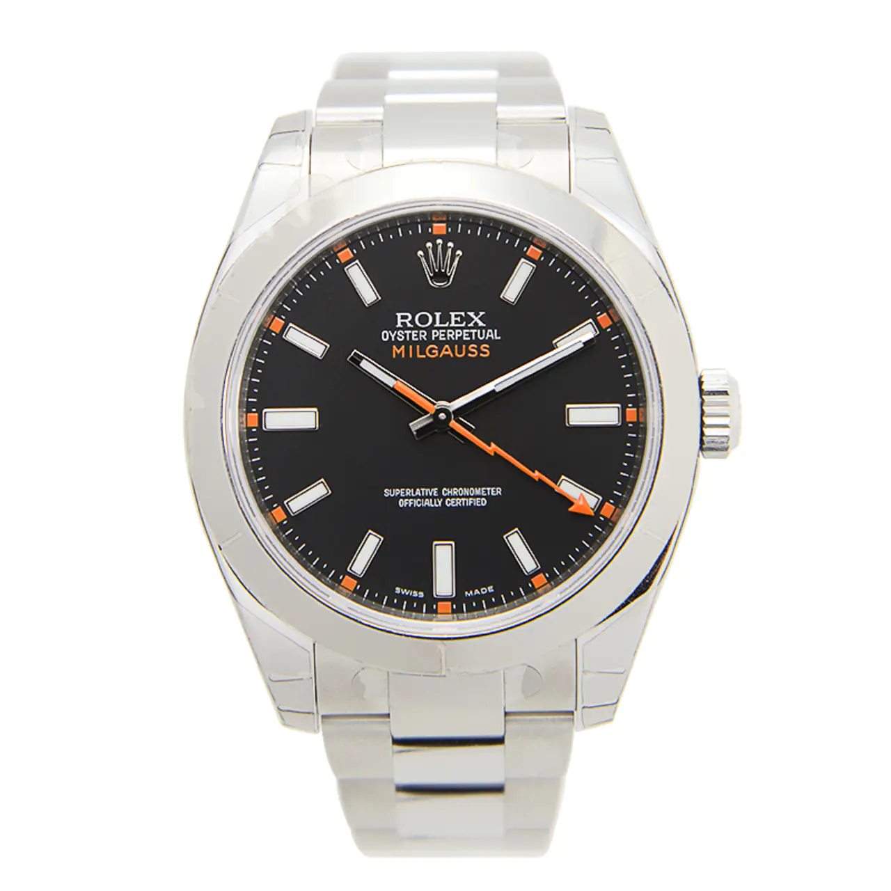 Rolex Oyster Perpetual Milgauss 40 116400gv Series - LITELUX