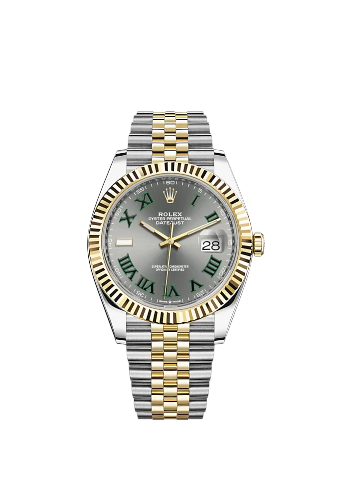 Rolex Datejust 41 Oystersteel and yellow gold Wimbledon - M126333-0020/126333-0019 Brand Unworn - LITELUX