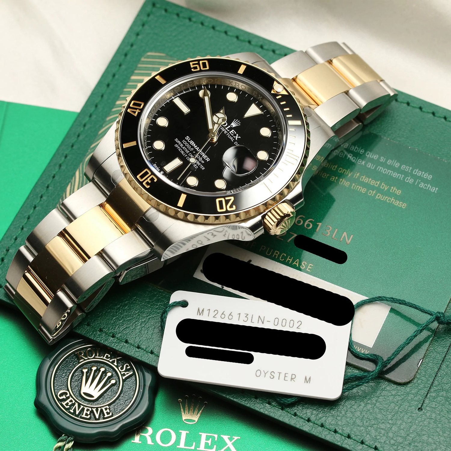 Rolex Submariner Date 41mm Black Dial 126613ln-0002 Unworn - LITELUX