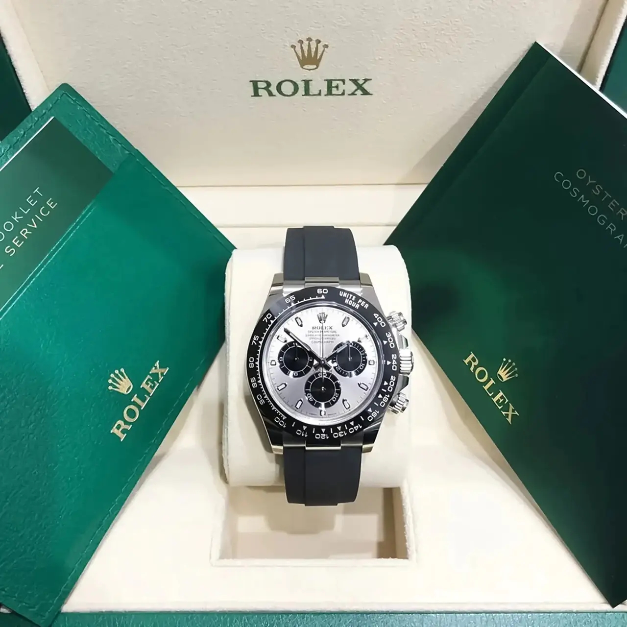 Rolex Oyster Perpetual Cosmograph Daytona 18K White Gold M116519ln - LITELUX