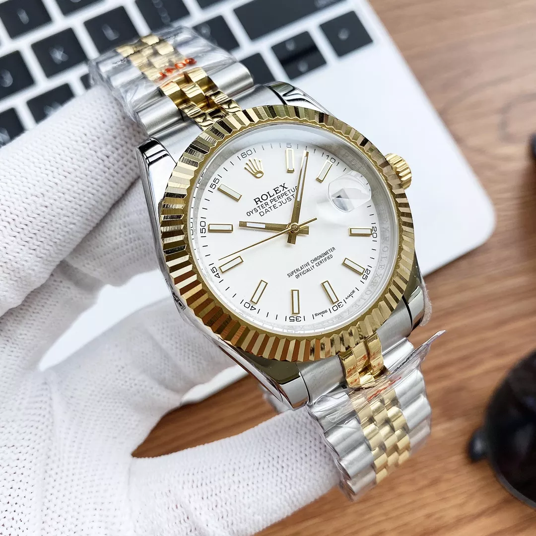 Datejust II ( Silver & Goldmix ) 41mm - LITELUX
