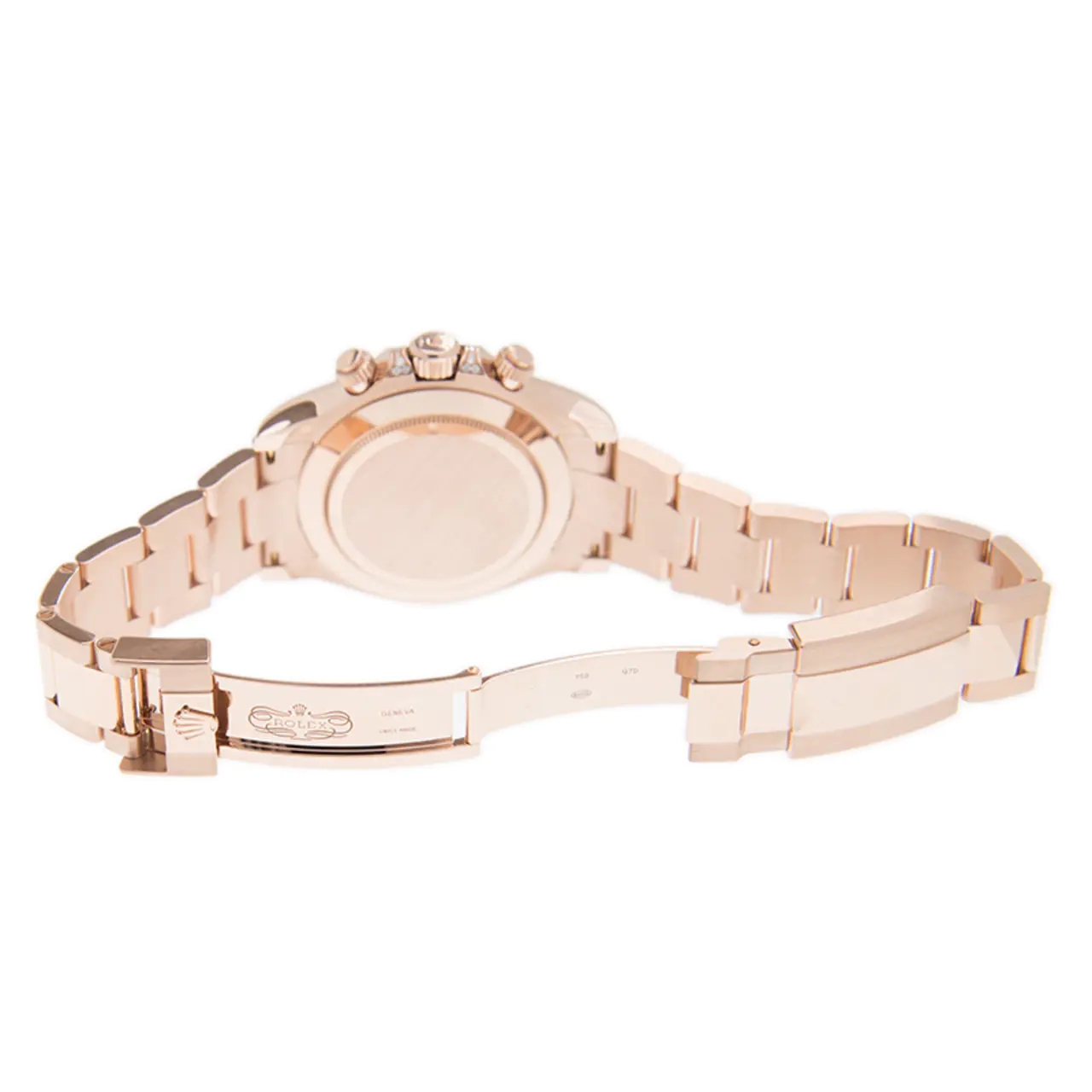 Rolex DAYTONA RAINBOW DIAMOND ROSE GOLD STAINLESS STEEL40MM - LITELUX