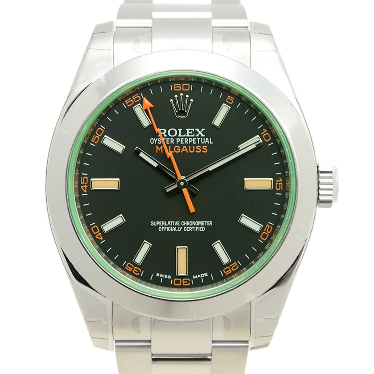 Rolex Oyster Perpetual Milgauss 40 116400gv Series - LITELUX