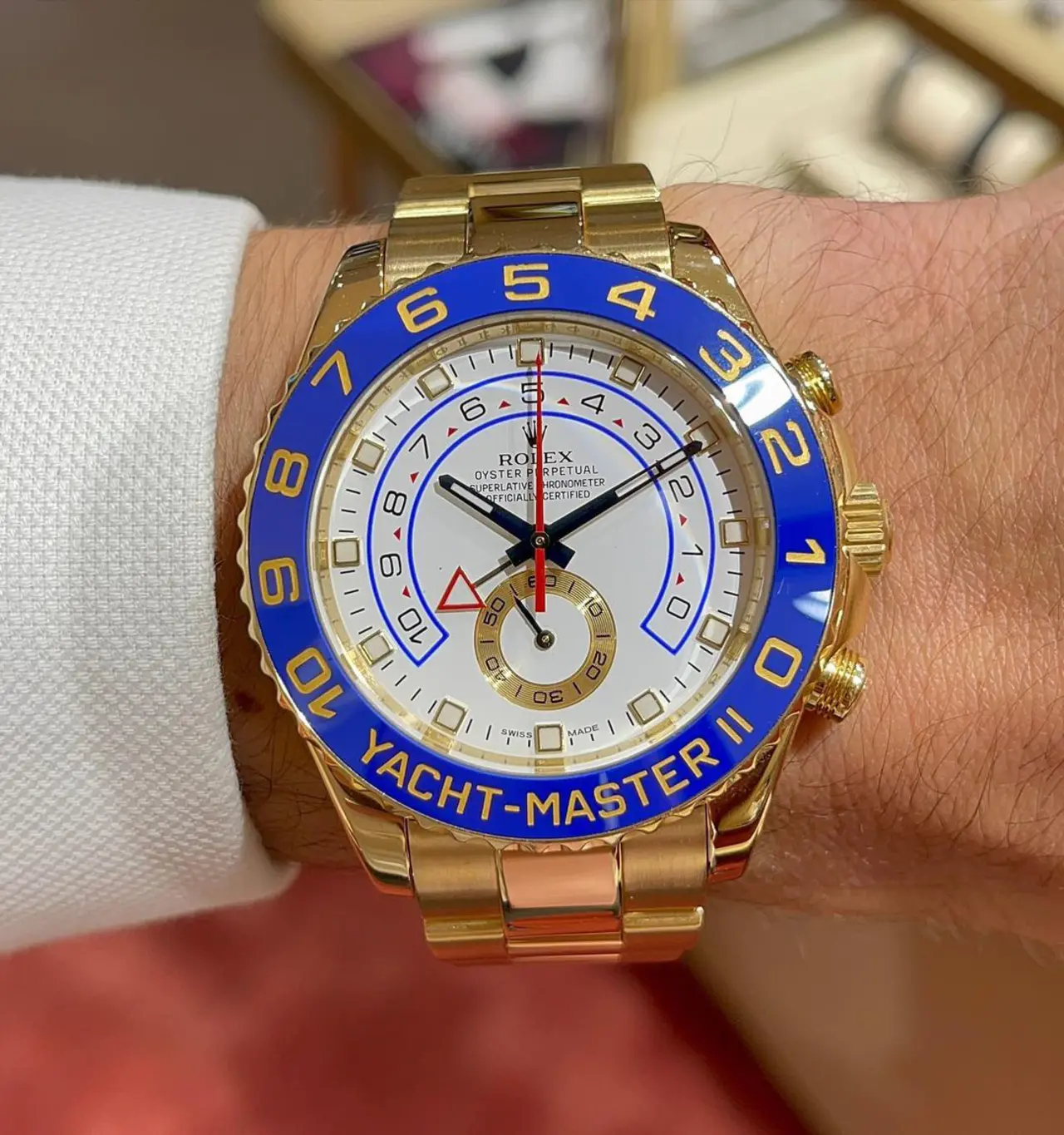 Rolex Yacht-Master II Yellow Gold 44mm 116688-0002 Unworn - LITELUX